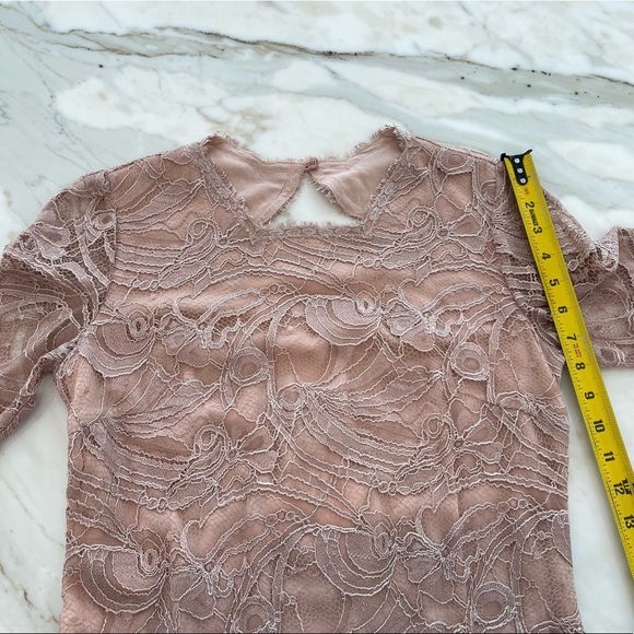 EMILIO PUCCI STUNNING NUDE LACE DRESS 26RL35 SIZE IT 44 / US 10 NWTS! - Picture 11 of 17